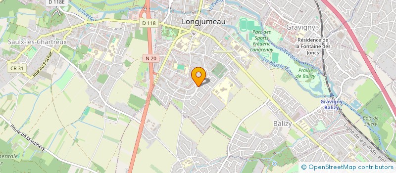localisation de l'entreprise EN AVANT YVETTE à LONGJUMEAU