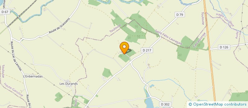 localisation de l'entreprise EN BARTHE  LA POMAREDE