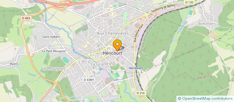 localisation de l'entreprise EN BAS DE CHEZ MOI à BELFORT