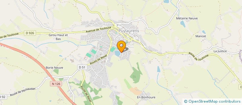 localisation de l'entreprise EN BATUT à PUYLAURENS