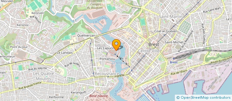localisation de l'entreprise EN BIERES INCONNUES à BREST