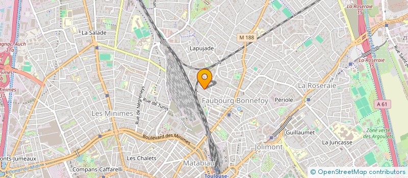 localisation de l'entreprise EN BOITE LE PLAT FRANCE à TOULOUSE
