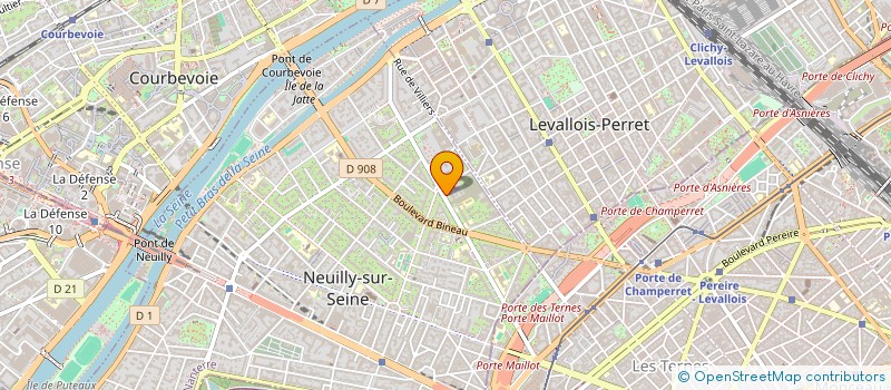 localisation de l'entreprise EN BONNE COMPAGNIE à NEUILLY-SUR-SEINE