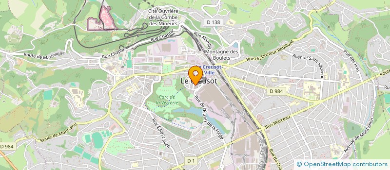 localisation de l'entreprise EN BONNE COMPAGNIE à LE CREUSOT