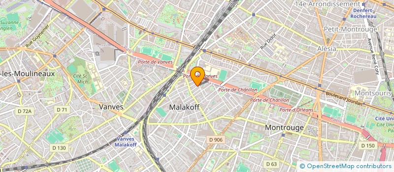 localisation de l'entreprise EN CARTA DIAGNOSTICS à MALAKOFF