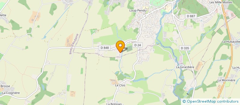 localisation de l'entreprise EN CE NID à BAGNOLES-DE-L'ORNE-NORMANDIE