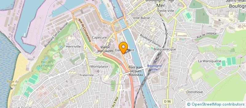localisation de l'entreprise EN CHANTANT à BOULOGNE-SUR-MER