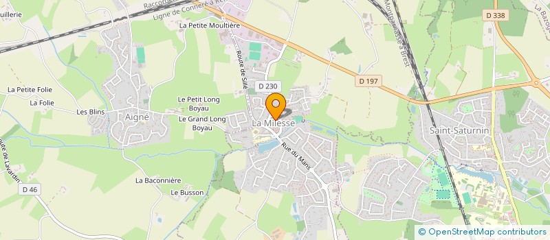 localisation de l'entreprise EN CHANTANT à LA MILESSE