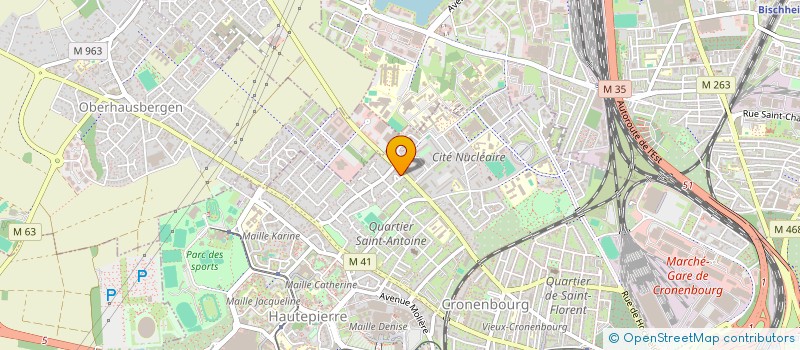 localisation de l'entreprise EN CHEMIN à STRASBOURG