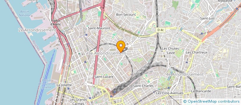 localisation de l'entreprise EN CHOEUR à MARSEILLE