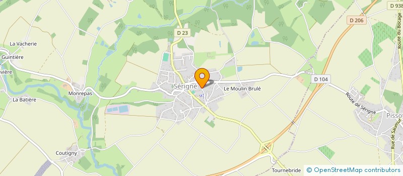 localisation de l'entreprise EN CHOEURS REGALE  SERIGNE