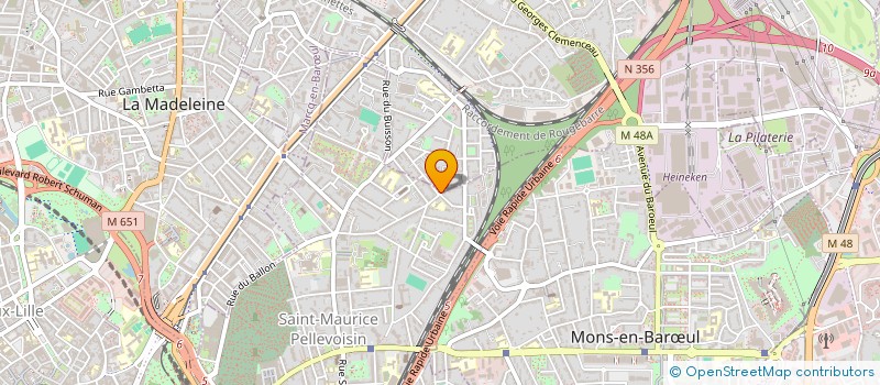 localisation de l'entreprise EN COMPAGNIE à LILLE