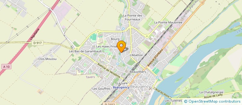 localisation de l'entreprise EN COMPAGNIE à BEAUGENCY