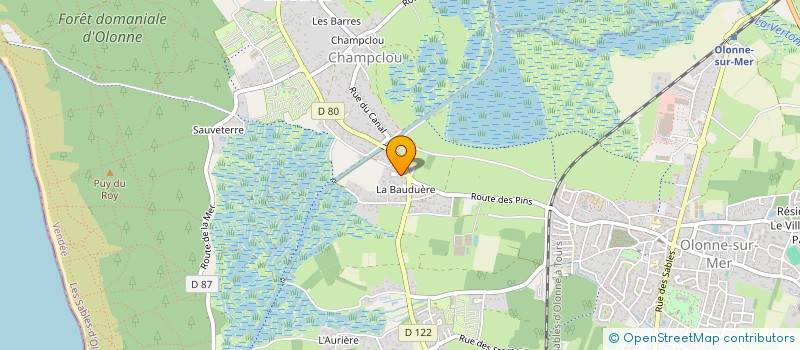 localisation de l'entreprise EN COMPAGNIE D'ARMELLE à LES SABLES D'OLONNE