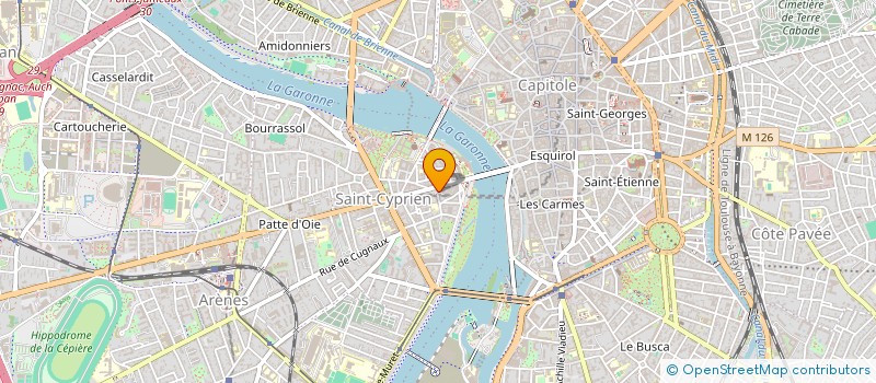 localisation de l'entreprise EN COMPAGNIE DES BARBARES à TOULOUSE