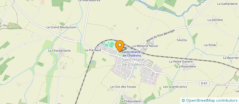 localisation de l'entreprise EN COMPAGNIE DES SALTIMBANQUES à SAINT-HILAIRE-DE-CHALEONS