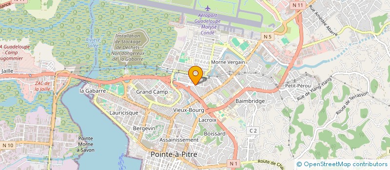 localisation de l'entreprise EN CONSULTANTS  LES ABYMES