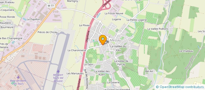 localisation de l'entreprise EN CORDE TOIT  PARCAY-MESLAY