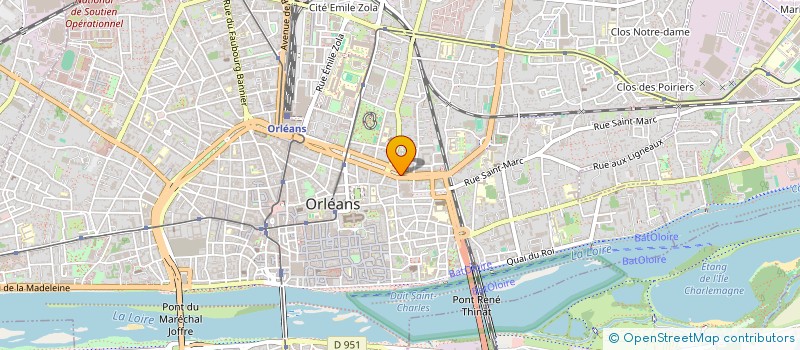 localisation de l'entreprise EN CORDEE à ORLEANS