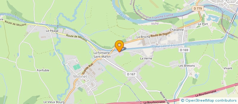 localisation de l'entreprise EN'CORE'+  MOLINET