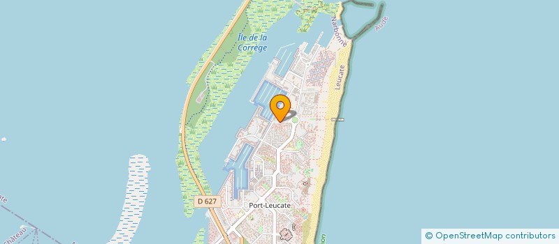 localisation de l'entreprise EN CORPS  LEUCATE