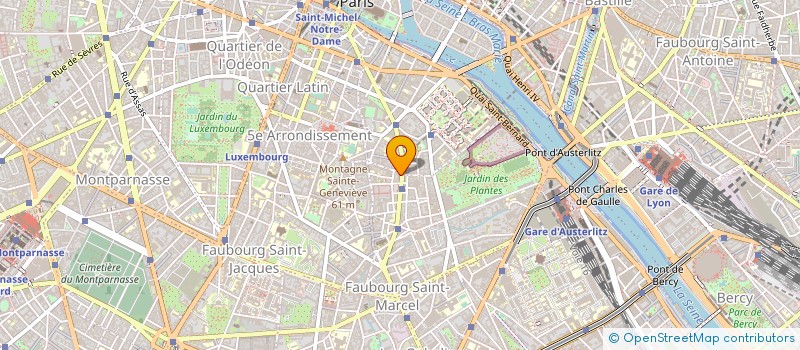 localisation de l'entreprise EN CORPS ET EN JEU  PARIS