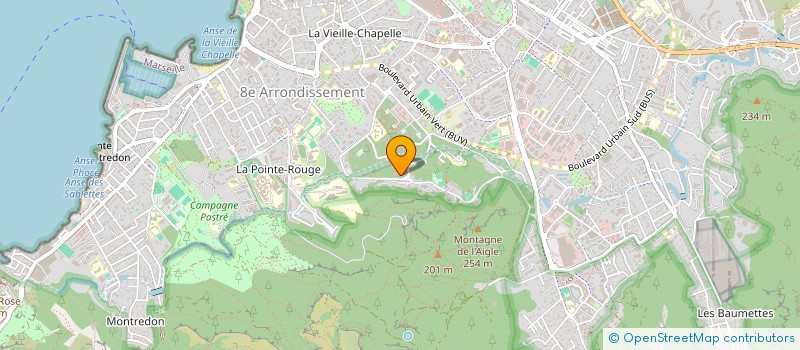localisation de l'entreprise EN CORPS ET TOUS JOURS à MARSEILLE