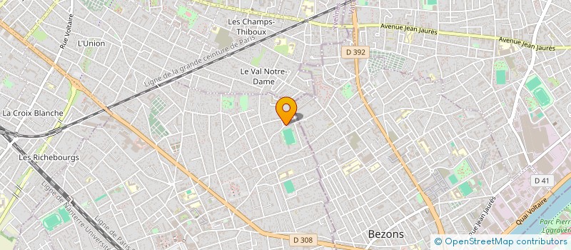 localisation de l'entreprise EN COUPLE ORGANISE  HOUILLES