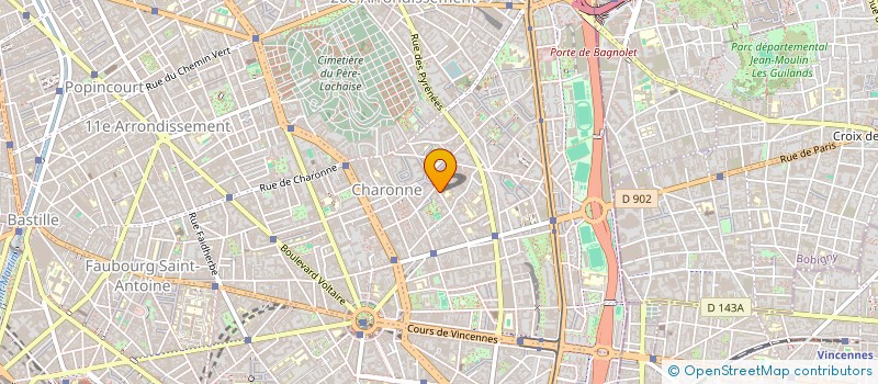 localisation de l'entreprise EN COURS  PARIS