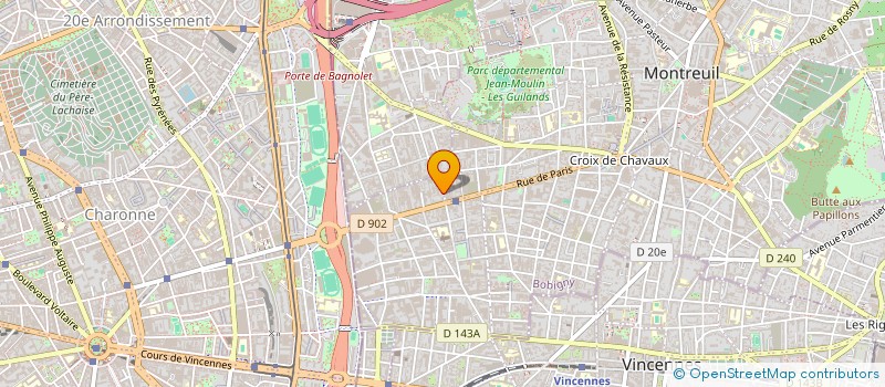 localisation de l'entreprise EN DECEMBRE à MONTREUIL