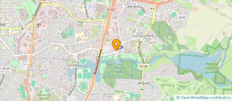 localisation de l'entreprise EN DELIE(ES) à VILLENEUVE-D'ASCQ