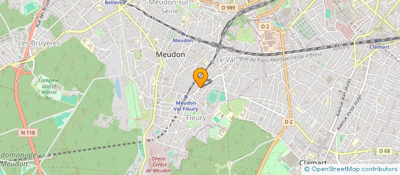 localisation de l'entreprise EN DETAILS à MEUDON