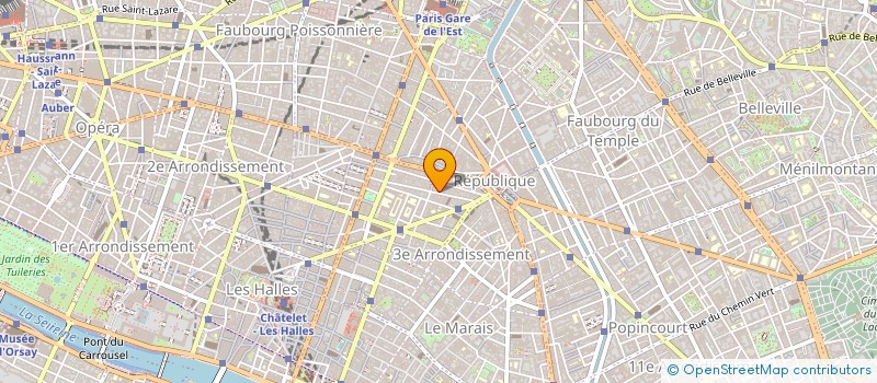 localisation de l'entreprise EN DIRECT LIVE à PARIS