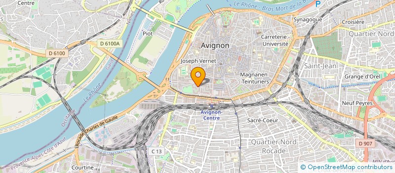 localisation de l'entreprise EN DIX MOUVEMENTS  AVIGNON