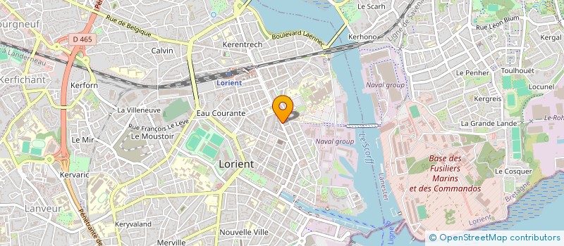 localisation de l'entreprise EN DOUCEUR à LORIENT