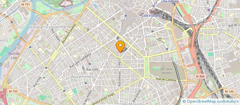localisation de l'entreprise EN EQUILIBRES CREATIFS à LILLE