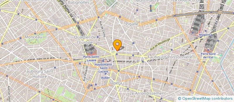 localisation de l'entreprise EN FACE  PARIS