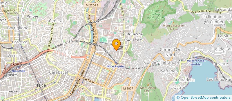 localisation de l'entreprise EN FAIM à NICE