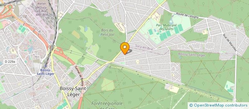 localisation de l'entreprise EN FAMILLE à BOISSY-SAINT-LEGER