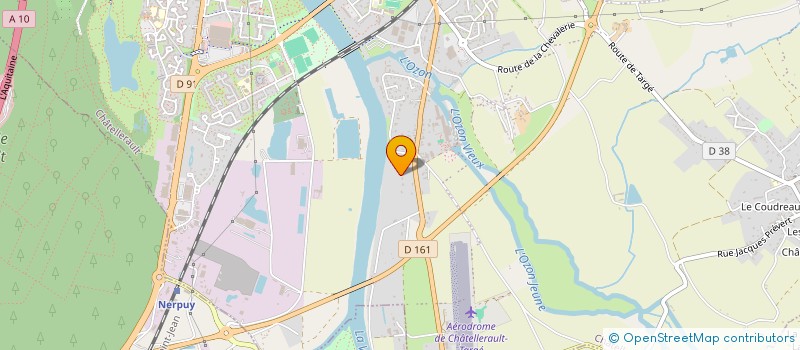 localisation de l'entreprise EN FINIR AVEC  CHATELLERAULT