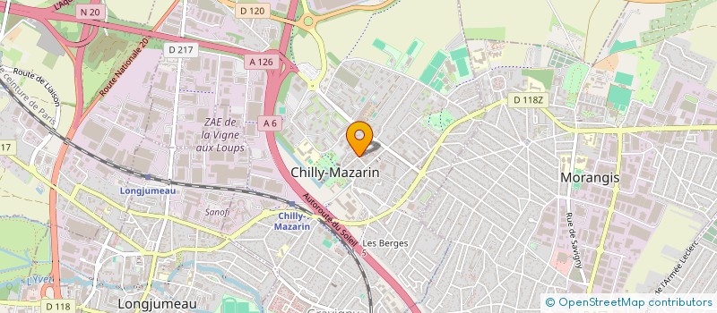 localisation de l'entreprise EN FINIR AVEC LA POLYGAMIE à CHILLY-MAZARIN