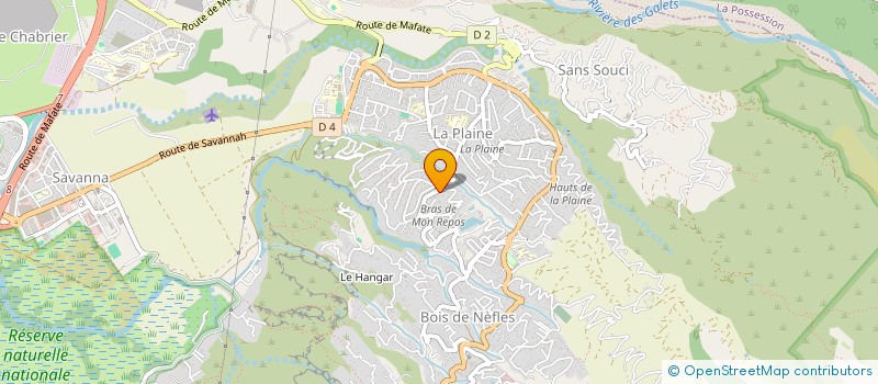localisation de l'entreprise EN FORME à SAINT-PAUL