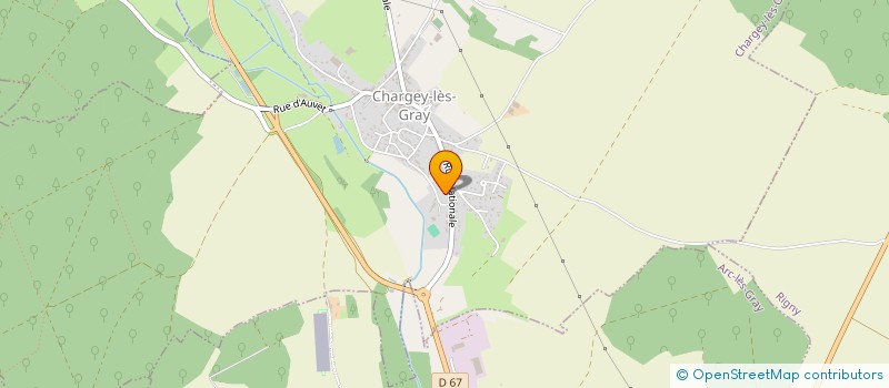 localisation de l'entreprise EN-GARE!  CHARGEY-LES-GRAY