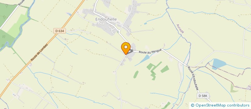localisation de l'entreprise EN GAZAGNE  ENDOUFIELLE