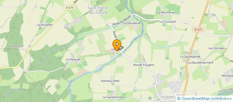 localisation de l'entreprise EN GEEK TON FIL  SOULEUVRE EN BOCAGE