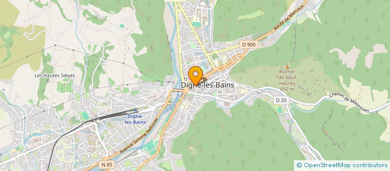 localisation de l'entreprise EN GRANDE POMPE à DIGNE-LES-BAINS