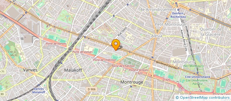 localisation de l'entreprise EN HARMONIE DES L'AURORE  PARIS