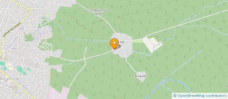 localisation de l'entreprise EN HILL  BISCARROSSE