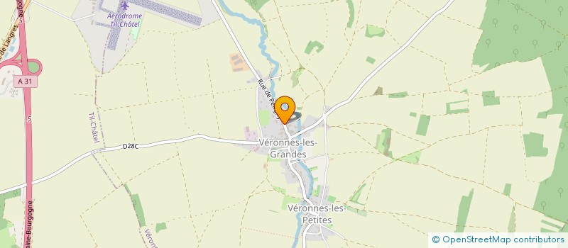 localisation de l'entreprise EN HUIT  VERONNES