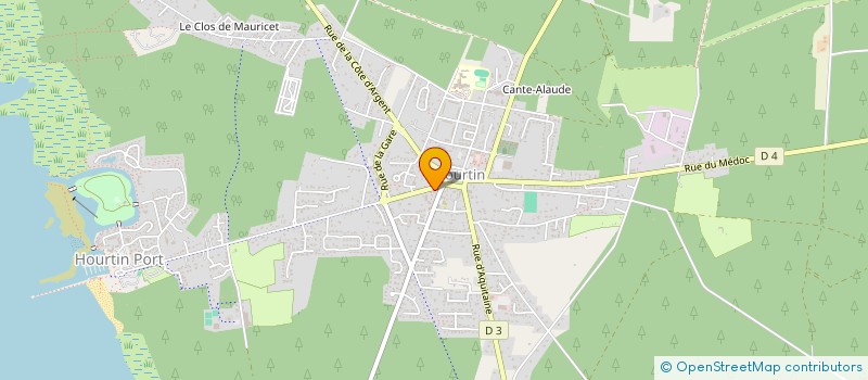 localisation de l'entreprise EN IMMO  HOURTIN